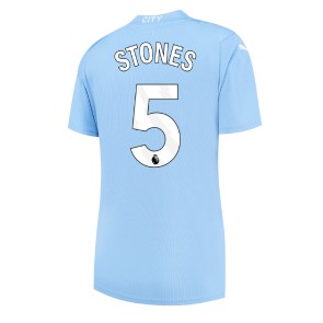 Manchester City John Stones #5 Hemmatröja Dam 2023-24 Kortärmad